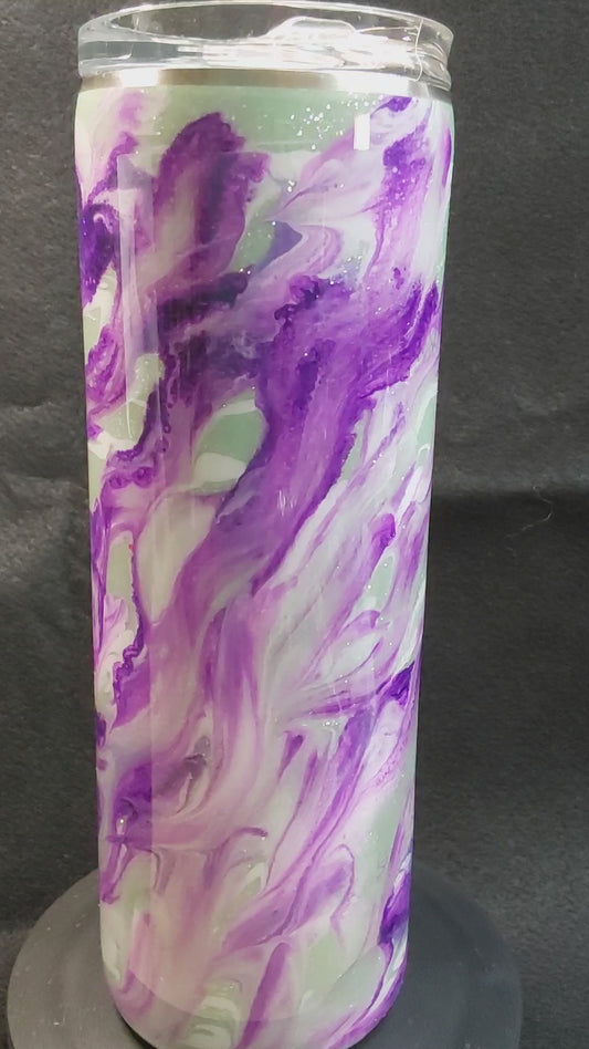 #12 Purple Swirl