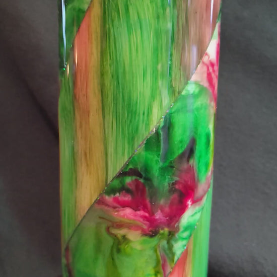 Twisted Red & Green #1