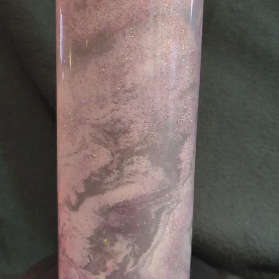 Pink & Grey w/shimmer #2